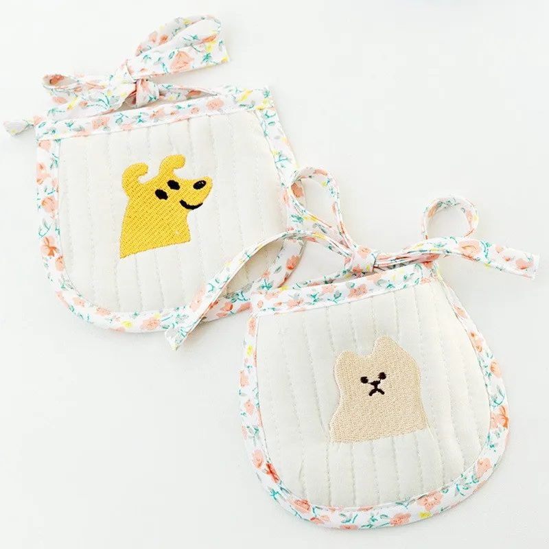 Dog Scarf Cute Dog Head Quilted Bib Teddy Bear Small Dog Scarf Pet Triangle Scarf Cute Belly Pocket Pet Accessories
Dog Scarf Cute Dog Head Quilted Bib Teddy Bear Small Dog Scarf Pet Triangle Scarf Cute Belly Pocket Pet Accessories