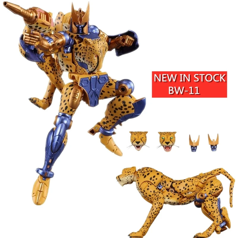 

Beast Wars BW Transformation Toys BW11 MAD PANTHER WARRIOR NO original MP34 CHEETUS MP-34S SHADOW PANTHER Masterpiece MP size