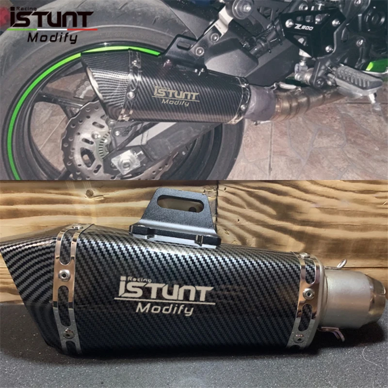 Universal 51MM Motorcycle Exhaust Muffler DB Killer escape moto For Honda tmax 530 CBR300 R6 RC390 PCX125 ZX10 Z900 ZT125
Universal 51MM Motorcycle Exhaust Muffler DB Killer escape moto For Honda tmax 530 CBR300 R6 RC390 PCX125 ZX10 Z900 ZT125