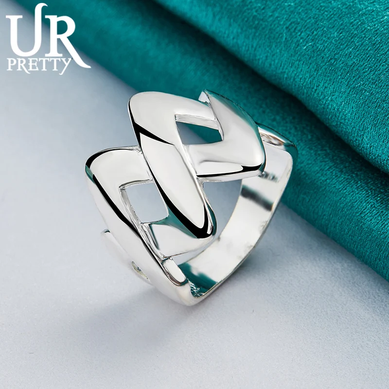 925 Sterling Silve 7-10# Charm Geometry Ring for Woman Men Party Gifts Engagement Wedding Anniversary Fashion Jewelry
925 Sterling Silve 7-10# Charm Geometry Ring for Woman Men Party Gifts Engagement Wedding Anniversary Fashion Jewelry