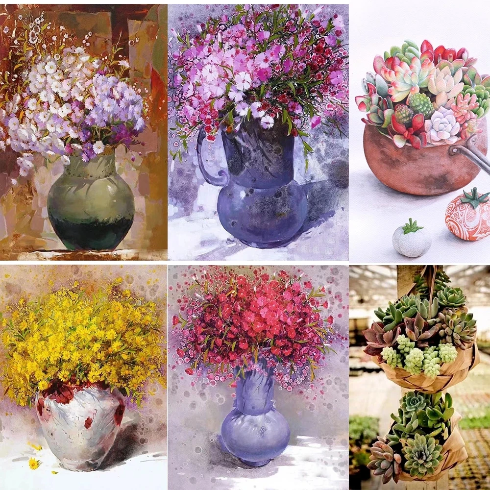 Sontonga Flower Art Painting Picture Square/round Diamond Mosaic Embroidery Plant Landscape Home Decoration Painting
Sontonga Flower Art Painting Picture Square/round Diamond Mosaic Embroidery Plant Landscape Home Decoration Painting