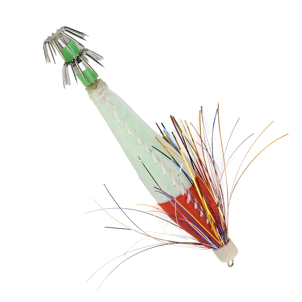6g/8cm Fishing Bait Luminous Wooden Shrimp Squid Hook Fake Bait Fish Hook Iscas Pesca Fishing Tackle Gear Accessories
6g/8cm Fishing Bait Luminous Wooden Shrimp Squid Hook Fake Bait Fish Hook Iscas Pesca Fishing Tackle Gear Accessories