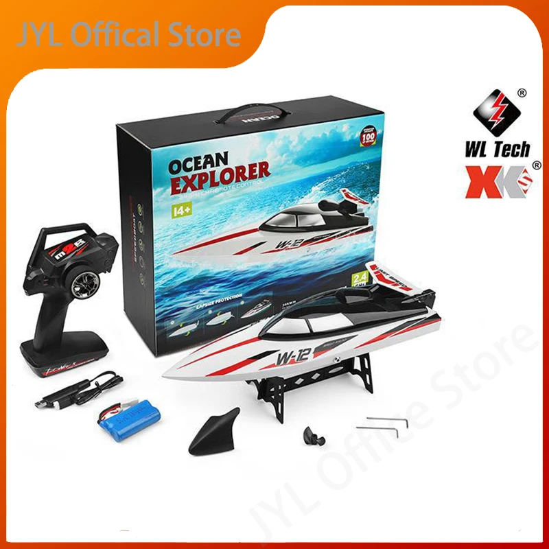 

WLtoys 2.4G RC Racing Boat 35KM/H High Speed RC Boat Toys Capsize Protection Remote Control Toy Boats WL912-A RC Boat Kids Gift