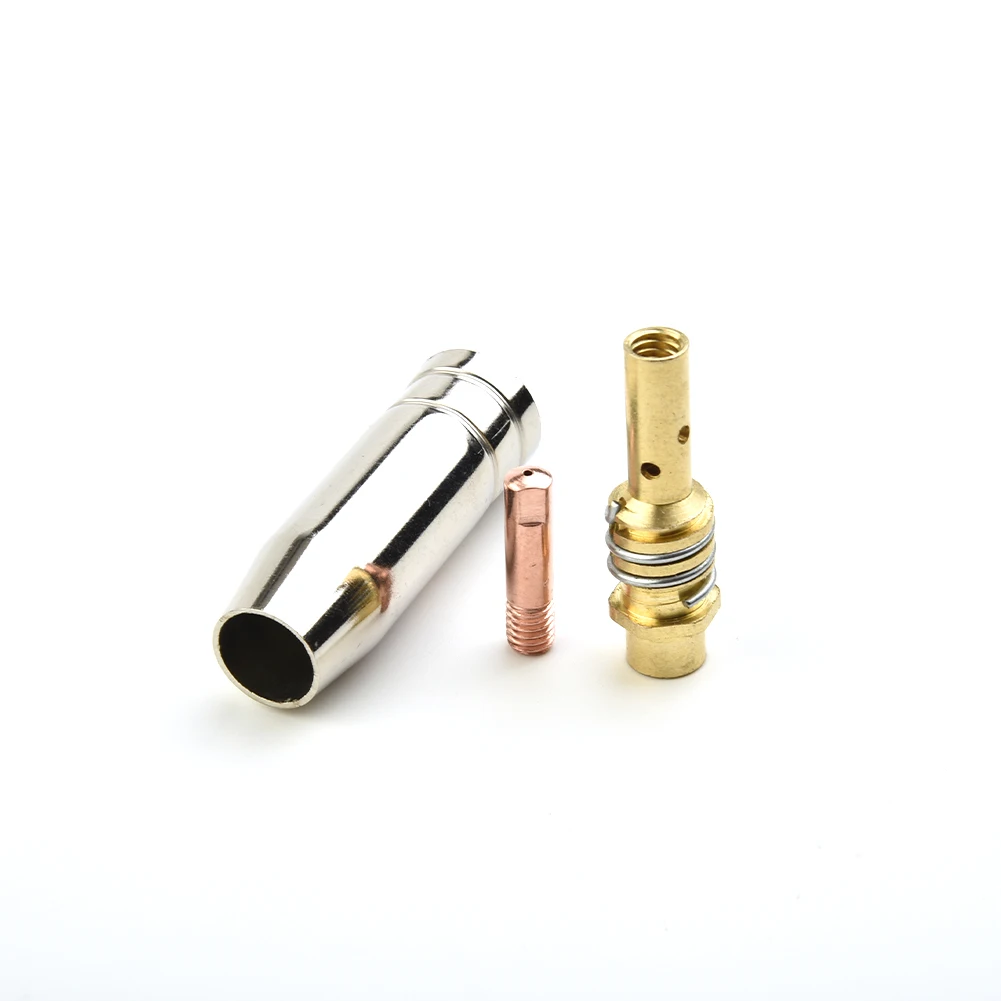 15AK Welding Accessories 3pcs Set Air Cooled Contact Tip Gas Nozzle Holder MIG Torch High quality Practical New
15AK Welding Accessories 3pcs Set Air Cooled Contact Tip Gas Nozzle Holder MIG Torch High quality Practical New