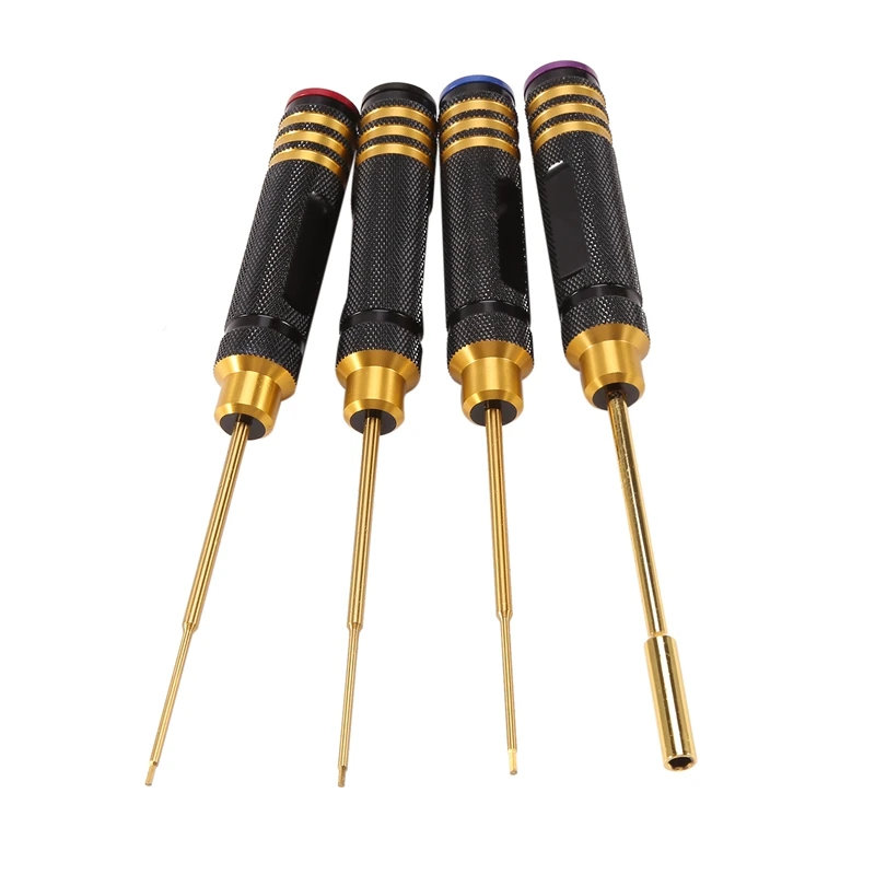 4PCS RC Tool Kit 1.27Mm 1.3Mm 1.5Mm Hex Screwdriver 4.0 Nut Driver Wrench For 1/12 1/16 1/18 1/24 Axial SCX24 RC Car
4PCS RC Tool Kit 1.27Mm 1.3Mm 1.5Mm Hex Screwdriver 4.0 Nut Driver Wrench For 1/12 1/16 1/18 1/24 Axial SCX24 RC Car