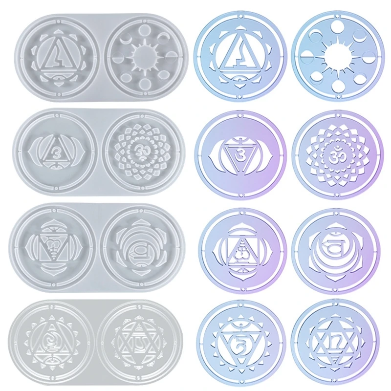 Seven Chakra Resin Molds Storage Tray Mould Silicone Agate Coaster Molds Glossy Plate Molds for Making DIY Crafts 124A
Seven Chakra Resin Molds Storage Tray Mould Silicone Agate Coaster Molds Glossy Plate Molds for Making DIY Crafts 124A