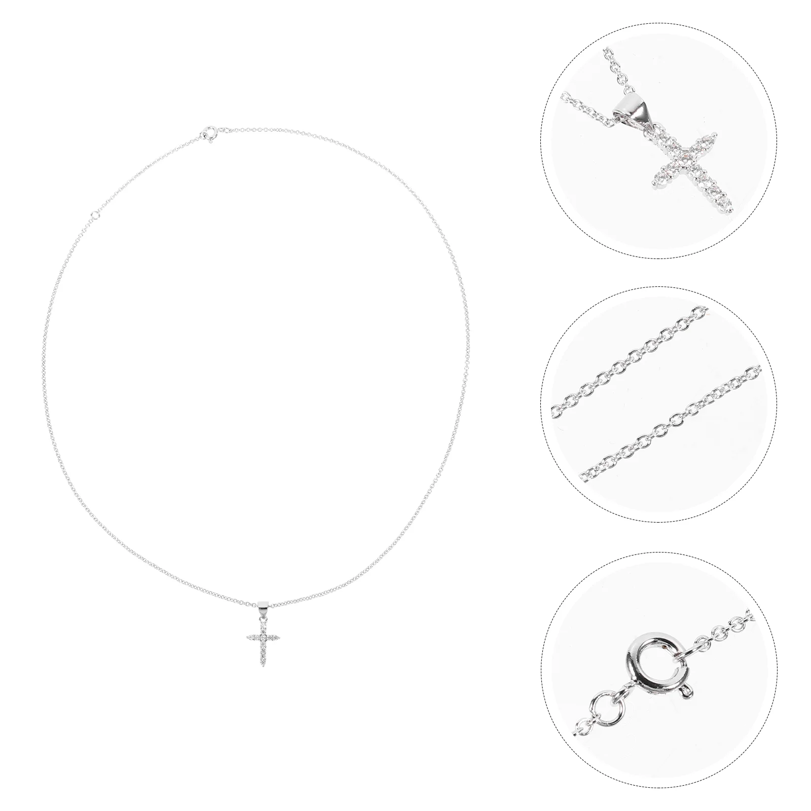 1Pc Neck Chain Cross Pattern Necklace Fashion Neck Ornament Woman Necklace 
1Pc Neck Chain Cross Pattern Necklace Fashion Neck Ornament Woman Necklace