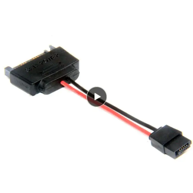 

6cm Easy To Use 15pin To 6pin Optical Drive Line Sata To Optical Drive 6p Line Power Adapter Cable Wear Resistance Durable