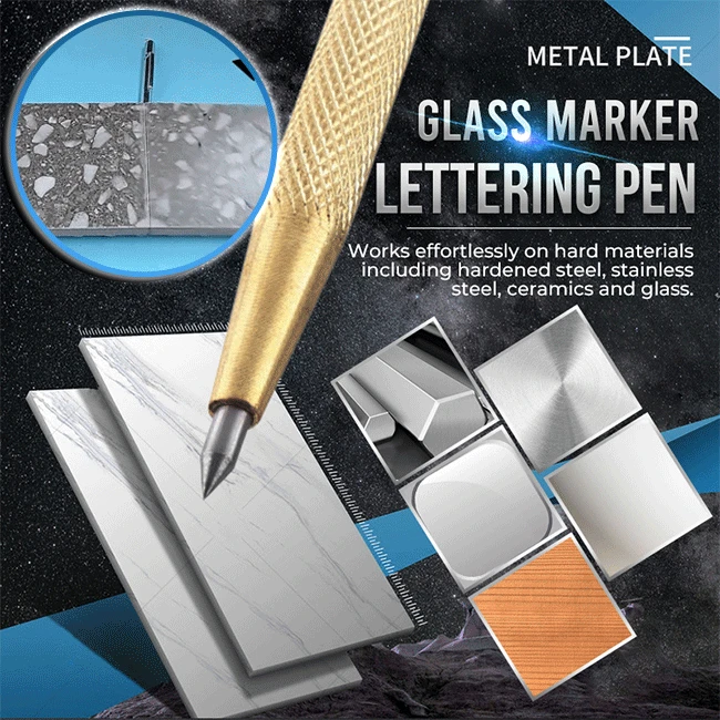 Metal Plate Glass Marker Lettering Pen Alloy scribe pen Metal Wood Cutting Marker Pencil for Glass Tile cutting
Metal Plate Glass Marker Lettering Pen Alloy scribe pen Metal Wood Cutting Marker Pencil for Glass Tile cutting