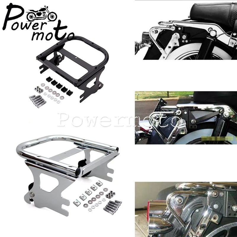 Мотоциклетный хромированный съемный туристический багажник 2UP для Harley Touring Road King Street Electra Road Glide FLHR FLHT FLHX FLTR
Мотоциклетный хромированный съемный туристический багажник 2UP для Harley Touring Road King Street Electra Road Glide FLHR FLHT FLHX FLTR