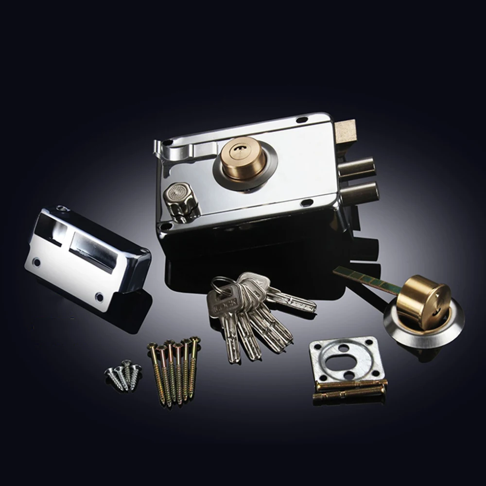 Door Lock Strong Deadbolt Home Security Universal Exterior Anti-theft Accessory Stainless Steel Multiple Insurance Smooth
Door Lock Strong Deadbolt Home Security Universal Exterior Anti-theft Accessory Stainless Steel Multiple Insurance Smooth