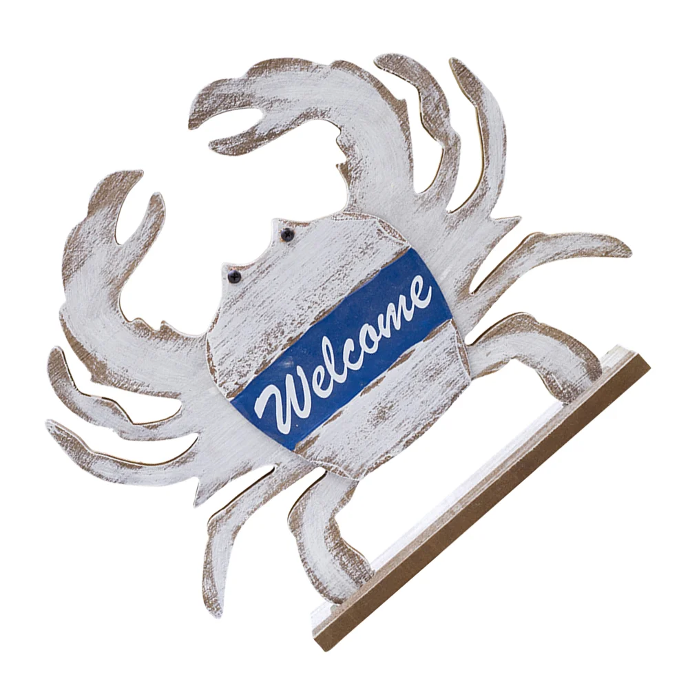 1pc Vivid Mediterranean Style Crab Decoration Wood Craft Desktop Decor Crab Decor
1pc Vivid Mediterranean Style Crab Decoration Wood Craft Desktop Decor Crab Decor