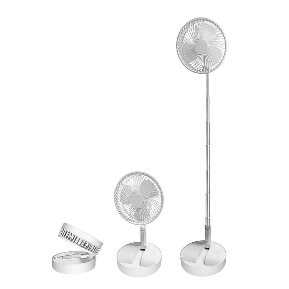 USB Rechargeable Folding Telescopic Floor Fan Mini Summer Mute Silent Student Desktop Table Fan for Office Bedroom Cooler 선풍기
USB Rechargeable Folding Telescopic Floor Fan Mini Summer Mute Silent Student Desktop Table Fan for Office Bedroom Cooler 선풍기