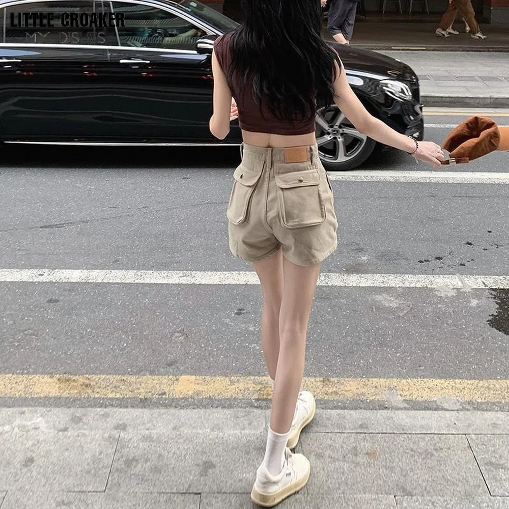 Shorts Womens Summer 2022 Straight White Cargo Loose Bf High Waist Korean Version Pockets Sashes Streetwear Harajuku New
Shorts Womens Summer 2022 Straight White Cargo Loose Bf High Waist Korean Version Pockets Sashes Streetwear Harajuku New