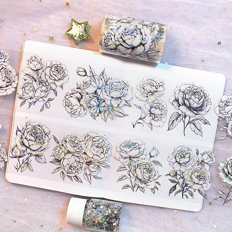 17 Designs - Sunflower Rose Floral Washi Masking Regular/shiny PET Tape Roll 2 Meter
17 Designs - Sunflower Rose Floral Washi Masking Regular/shiny PET Tape Roll 2 Meter