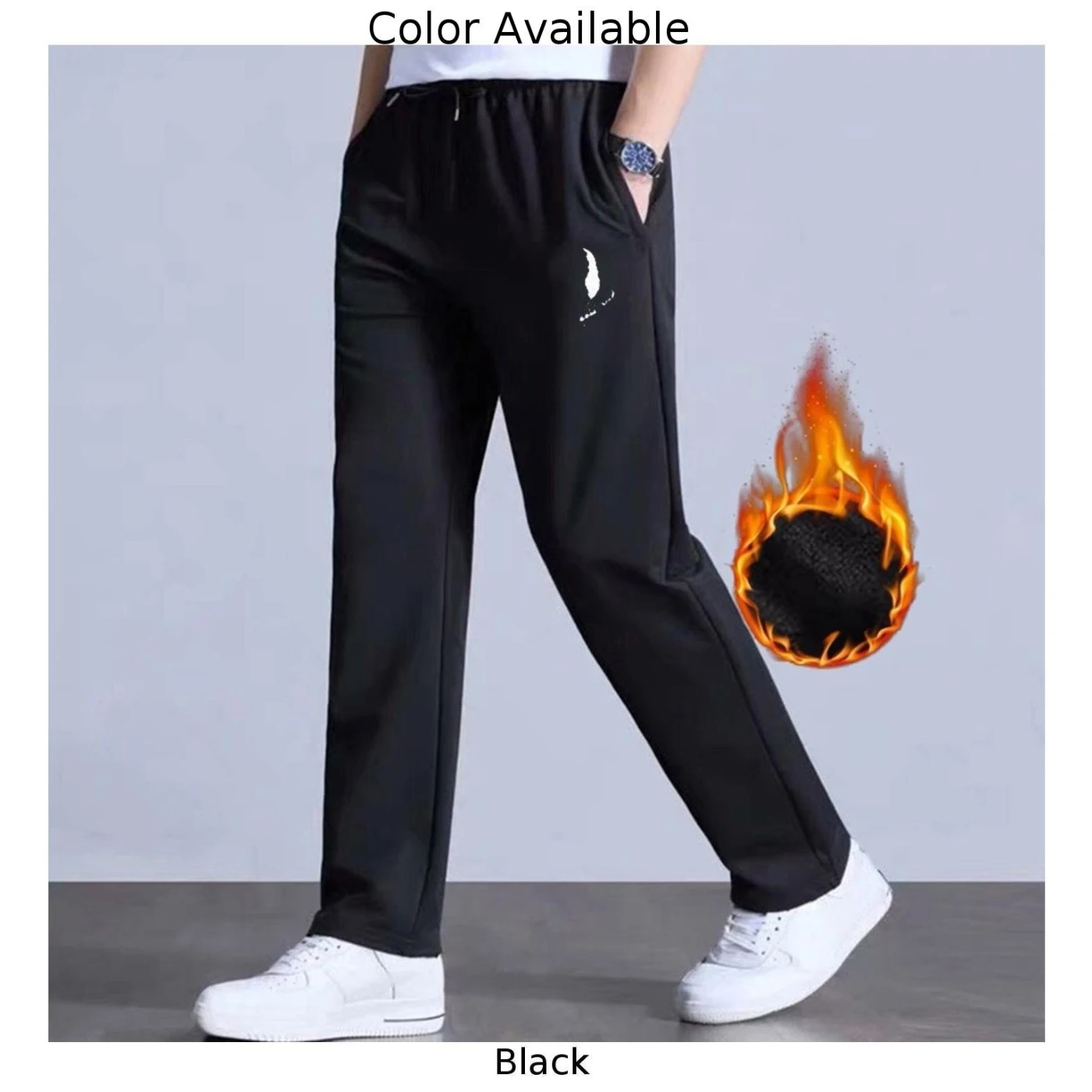 Mens Autumn Winter Warm Velvet Sports Running Pant Joggers Loose Straight Pants Gym Thermal Bottoms Outdoor Thermal Trousers
Mens Autumn Winter Warm Velvet Sports Running Pant Joggers Loose Straight Pants Gym Thermal Bottoms Outdoor Thermal Trousers