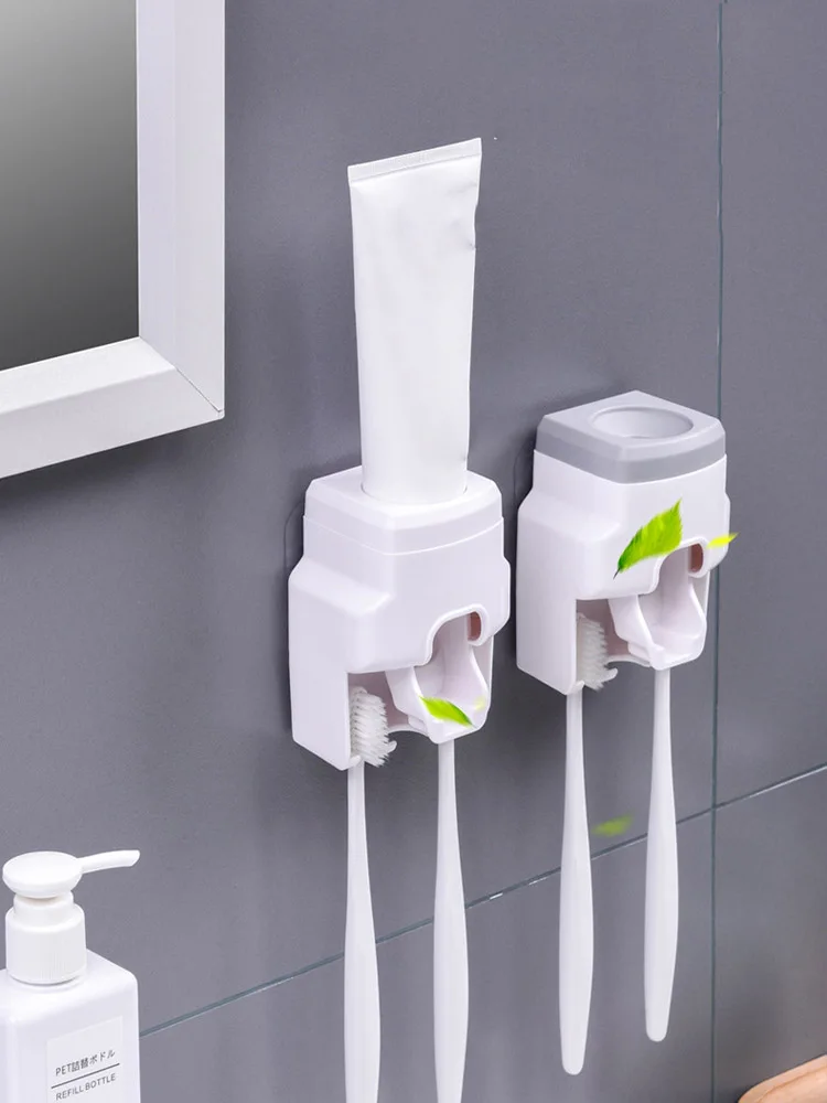 For Family Shower Bathroom Toothbrush Holder Wall Mount Home Living Supplies Automatic Toothpaste Dispenser Toothpaste Squeezer
For Family Shower Bathroom Toothbrush Holder Wall Mount Home Living Supplies Automatic Toothpaste Dispenser Toothpaste Squeezer