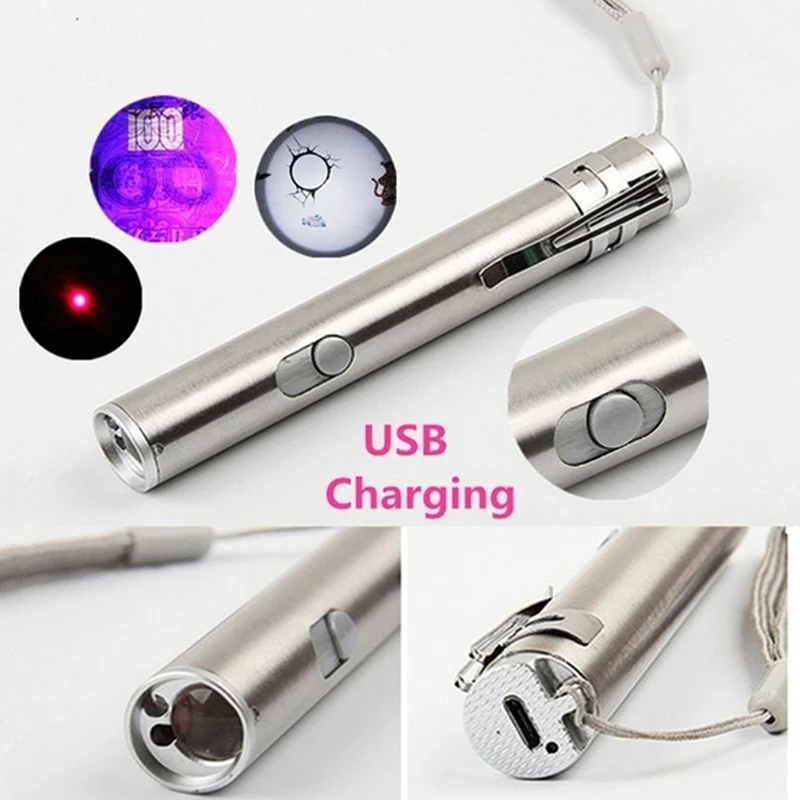 Multifunction 3 In1 Mini USB Flashlight Aluminium Alloy USB Rechargeable Charging Outddor Flashlight Camping Tool
Multifunction 3 In1 Mini USB Flashlight Aluminium Alloy USB Rechargeable Charging Outddor Flashlight Camping Tool