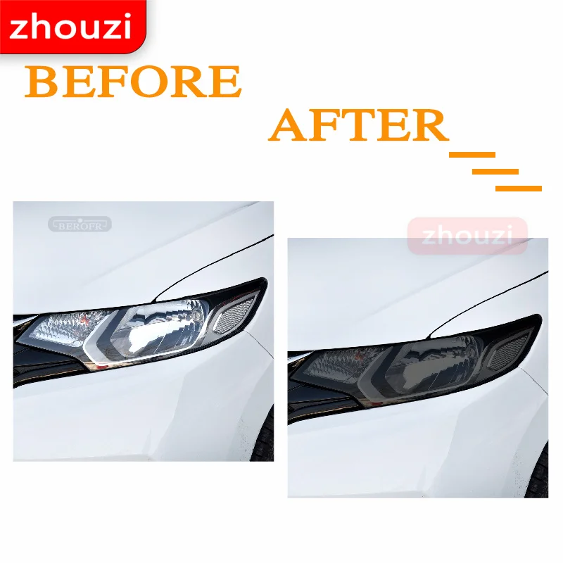 For Honda Fit Civic Accord CR-V Pilot HRV Odyssey Car Headlight Tint Smoked Black Protective Film TPU Sticker Accessories
For Honda Fit Civic Accord CR-V Pilot HRV Odyssey Car Headlight Tint Smoked Black Protective Film TPU Sticker Accessories