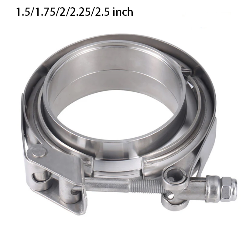 1.5/1.75/2/2.25/2.5 inch Quick Release V-Band Clamp with Male Female Flanges Stainless Steel for Turbo Exhaust Downpipes
1.5/1.75/2/2.25/2.5 inch Quick Release V-Band Clamp with Male Female Flanges Stainless Steel for Turbo Exhaust Downpipes