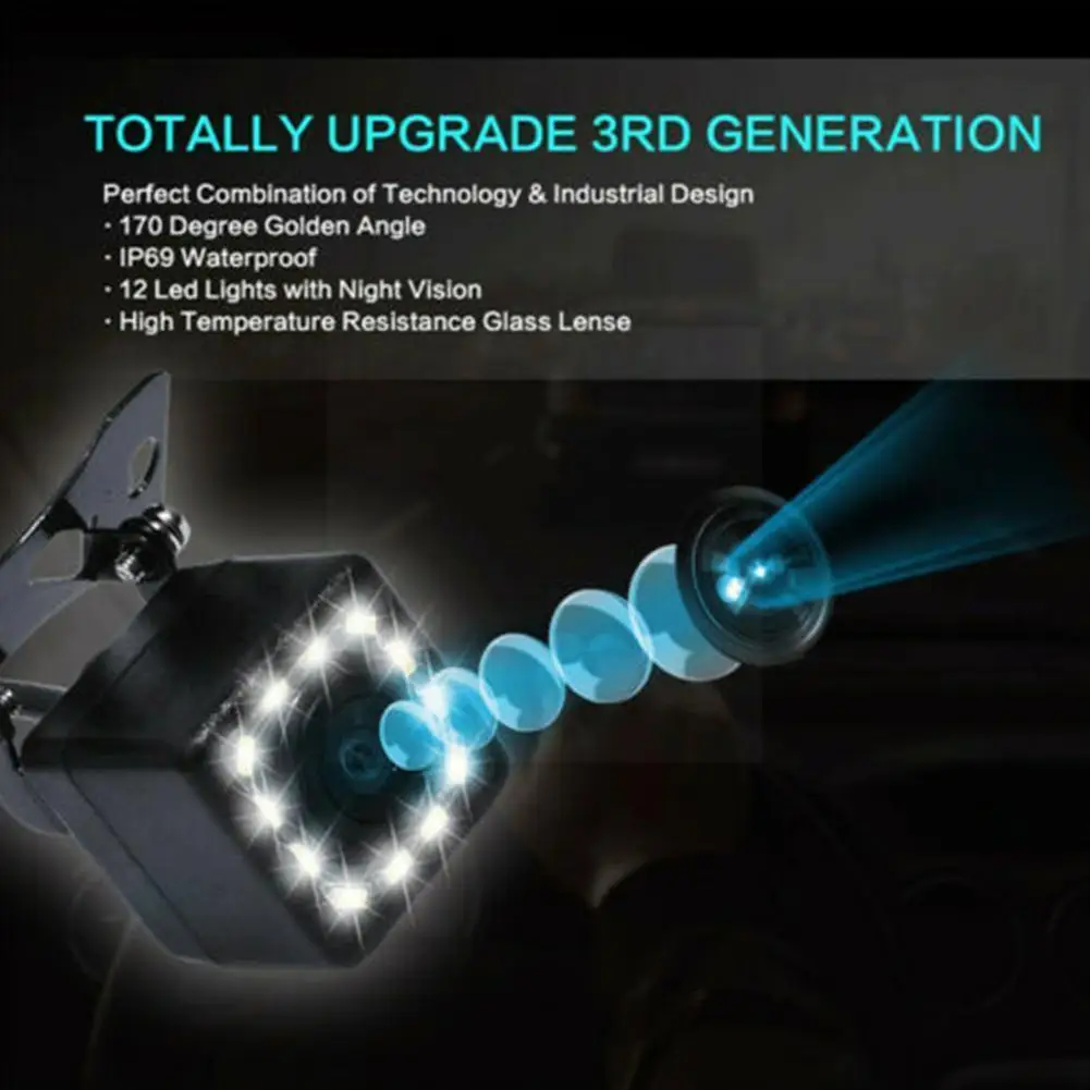 15pcs Car Rear View Camera 12 Led Night Backup Reverse Monitor Waterproof Camera Angle Parking Color Wide 1 D6c6
15pcs Car Rear View Camera 12 Led Night Backup Reverse Monitor Waterproof Camera Angle Parking Color Wide 1 D6c6