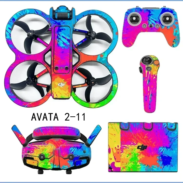 Для AVATA 2 наклейка для дрона, специальная пленка, очки 3 защитная пленка для очков G. 
Для AVATA 2 наклейка для дрона, специальная пленка, очки 3 защитная пленка для очков G.