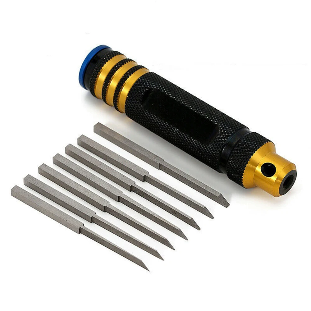 9Pcs/set Prime Model Scriber With Blade Tungsten Steel Gundam Resin Carved Hobby Cutting Tool For RC Car Hand DIY Tools
9Pcs/set Prime Model Scriber With Blade Tungsten Steel Gundam Resin Carved Hobby Cutting Tool For RC Car Hand DIY Tools