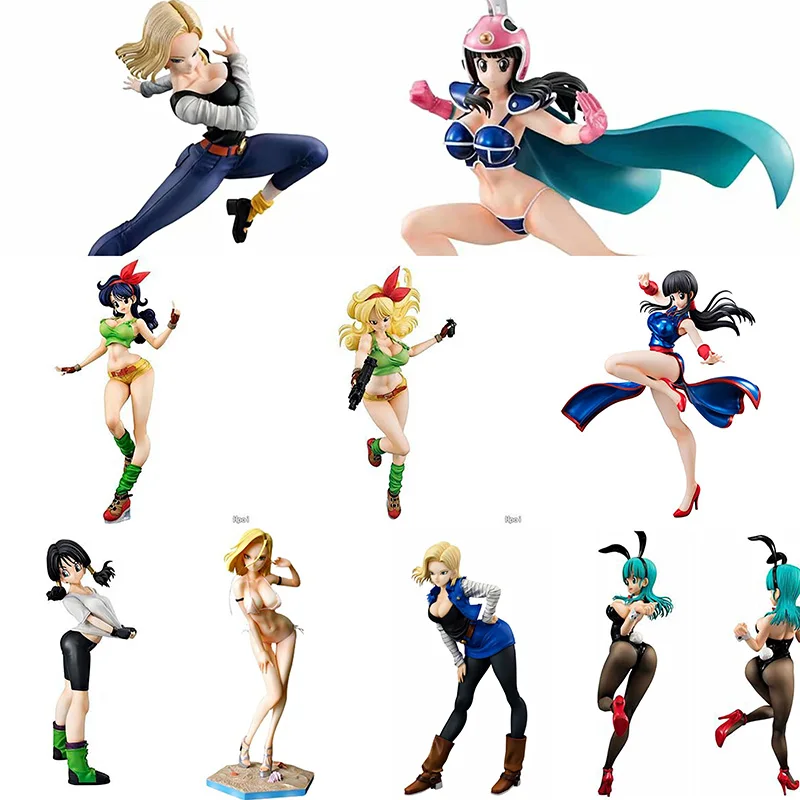 Dragon Ball Lazuli Android 18 Gals Armor Android Chi-Chi Sexy Girl Figure Dragonball Collectable Model Toys Gifts
Dragon Ball Lazuli Android 18 Gals Armor Android Chi-Chi Sexy Girl Figure Dragonball Collectable Model Toys Gifts