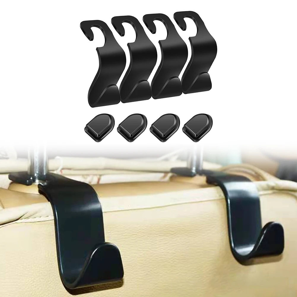 4sets Purse Hooks For Car 4PCS Headrest Hooks And 4PCS Mini Car Hooks Black PP High Quality Practical Interior Car Accessories
4sets Purse Hooks For Car 4PCS Headrest Hooks And 4PCS Mini Car Hooks Black PP High Quality Practical Interior Car Accessories