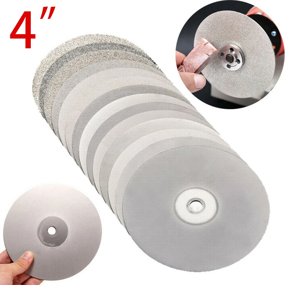 Diamond Coated Flat Lap Wheel Abrasive Grinding Polishing Jewelry Grinding Disc For Sharpening Power Tool 4inch 100mm
Diamond Coated Flat Lap Wheel Abrasive Grinding Polishing Jewelry Grinding Disc For Sharpening Power Tool 4inch 100mm