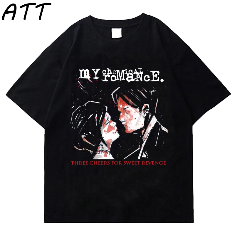My Chemical Romance Couple Tshirts Mcr Dead Emo Popular Style T-shirts men Fashion Funny T shirt Comfortable Clothing camiseta
My Chemical Romance Couple Tshirts Mcr Dead Emo Popular Style T-shirts men Fashion Funny T shirt Comfortable Clothing camiseta