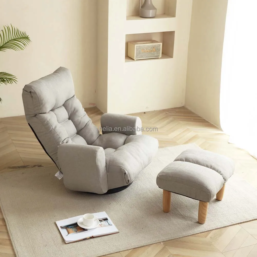 Grey Swivel Revolving Fabric Gaming Chair Recliner Floor Sofa Accent Leisure Chairs Furniture With Ottoman
Grey Swivel Revolving Fabric Gaming Chair Recliner Floor Sofa Accent Leisure Chairs Furniture With Ottoman