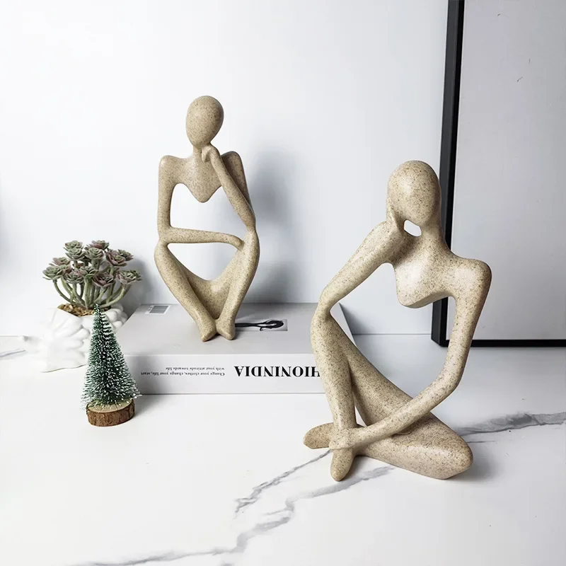 Modern Minimalist Abstract Character Art Sandstone Sculpture Creative Home Living Room Decoration Small Ornaments Home Decor
Modern Minimalist Abstract Character Art Sandstone Sculpture Creative Home Living Room Decoration Small Ornaments Home Decor