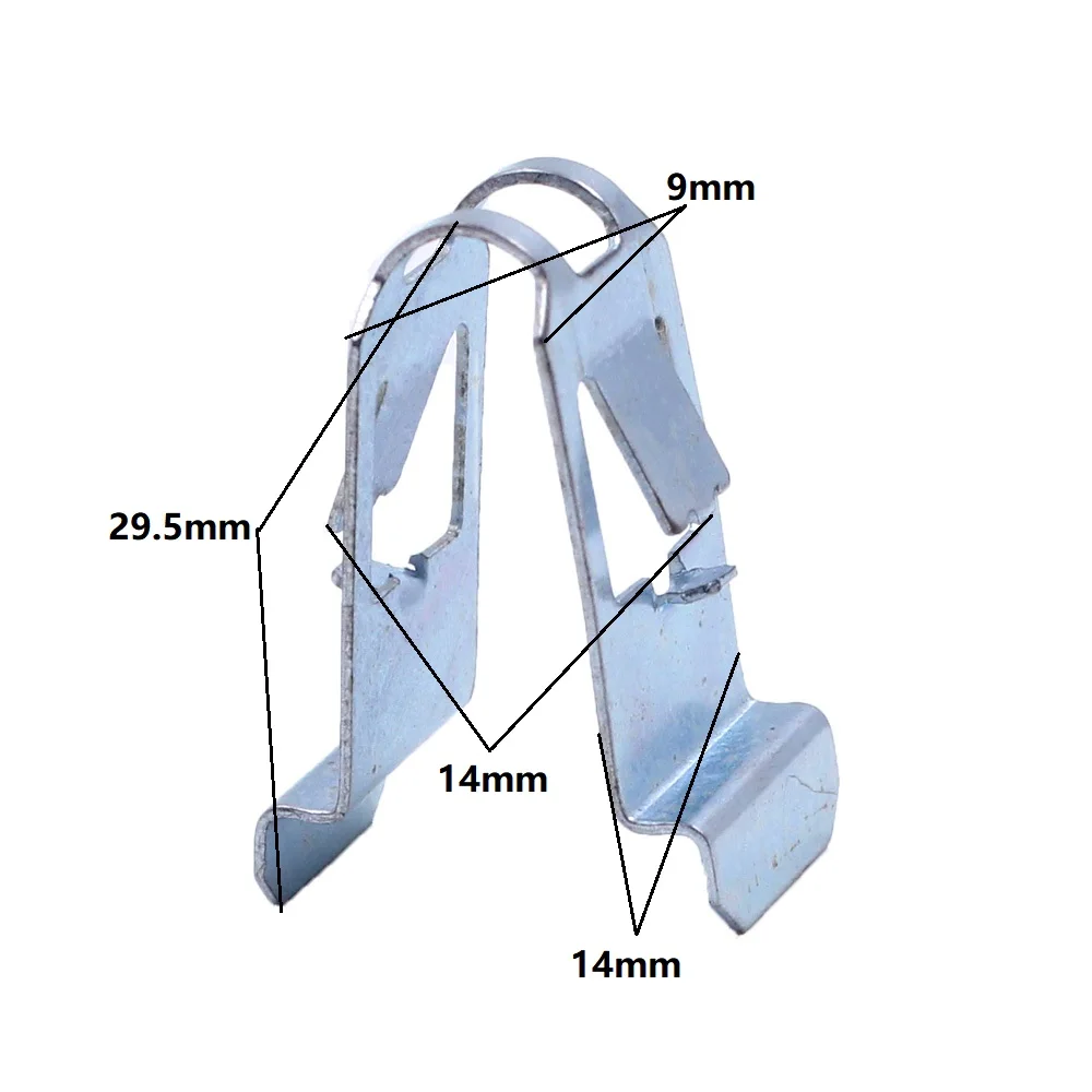 10 шт., металлические зажимы для крепления к крыше
10 шт., металлические зажимы для крепления к крыше