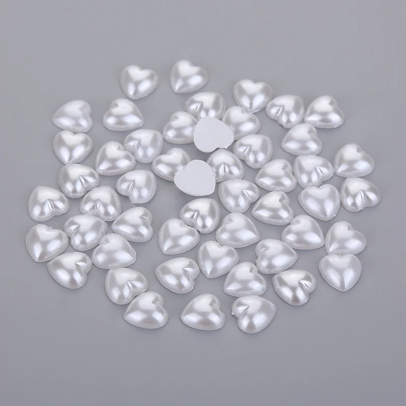 Бусины из АБС-пластика, в форме сердца, с имитацией жемчуга
Бусины из АБС-пластика, в форме сердца, с имитацией жемчуга