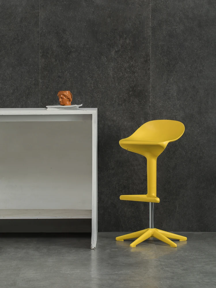 Nordic Soup Spoon Bar Chair Lift Backrest High Foot Stool Front Desk Modern Simple European Rotary 
Nordic Soup Spoon Bar Chair Lift Backrest High Foot Stool Front Desk Modern Simple European Rotary