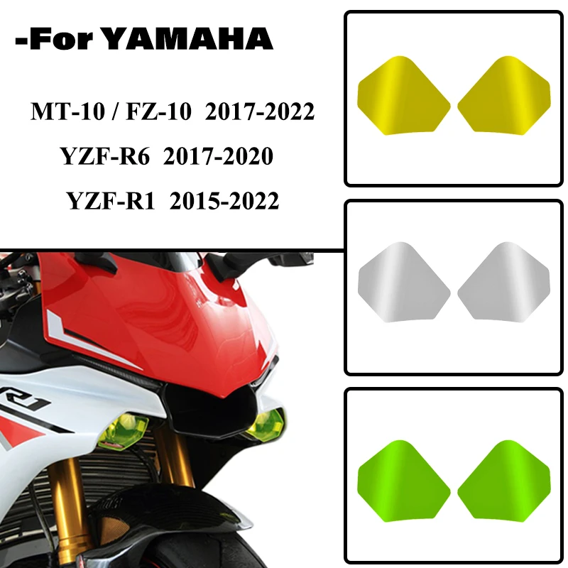 MTKRACING For YAMAHA MT-10 / FZ-10 2017-2022 YZF-R6 2017-2020 YZF-R1 2015- 2022 Headlight Protector Cover Screen Lens 2013-2018
MTKRACING For YAMAHA MT-10 / FZ-10 2017-2022 YZF-R6 2017-2020 YZF-R1 2015- 2022 Headlight Protector Cover Screen Lens 2013-2018