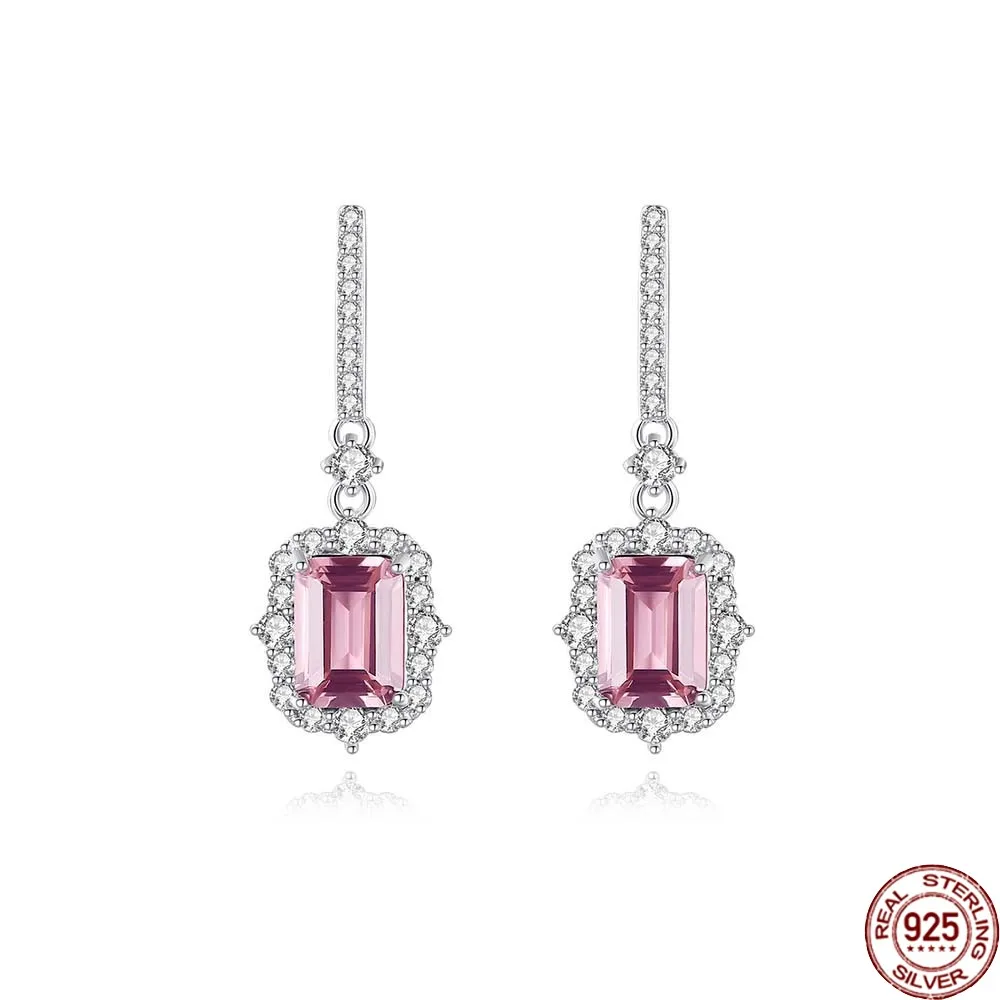 BABIQU New Fashion Square Topaz Gemstone Drop Earrings for Women S925 Silver Fine Jewelry Wedding Dnagle Earrings Christmas Gift
BABIQU New Fashion Square Topaz Gemstone Drop Earrings for Women S925 Silver Fine Jewelry Wedding Dnagle Earrings Christmas Gift
