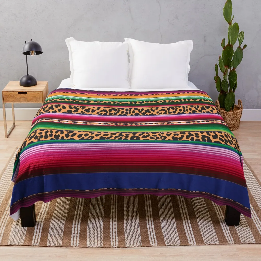 Beautiful Mexican Serape and Leopard Print Throw Blanket stuffed blankets throw rug Sofa blanket
Beautiful Mexican Serape and Leopard Print Throw Blanket stuffed blankets throw rug Sofa blanket