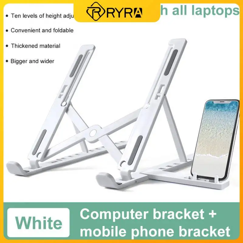RYRA Anti Slip Foldable Laptop Stand 2 in1 Desktop Support Holder Adjustable Riser Tablet Stand Bracket Mobile Phone Bracket
RYRA Anti Slip Foldable Laptop Stand 2 in1 Desktop Support Holder Adjustable Riser Tablet Stand Bracket Mobile Phone Bracket