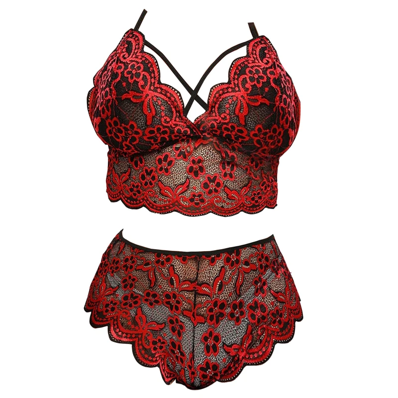 Sexy Perspective Lace Bra and Briefs Lingerie Set Women's Underwear 2 Piece Set Sexi Seamless Bras & Panty Suit Femme Summer
Sexy Perspective Lace Bra and Briefs Lingerie Set Women's Underwear 2 Piece Set Sexi Seamless Bras & Panty Suit Femme Summer