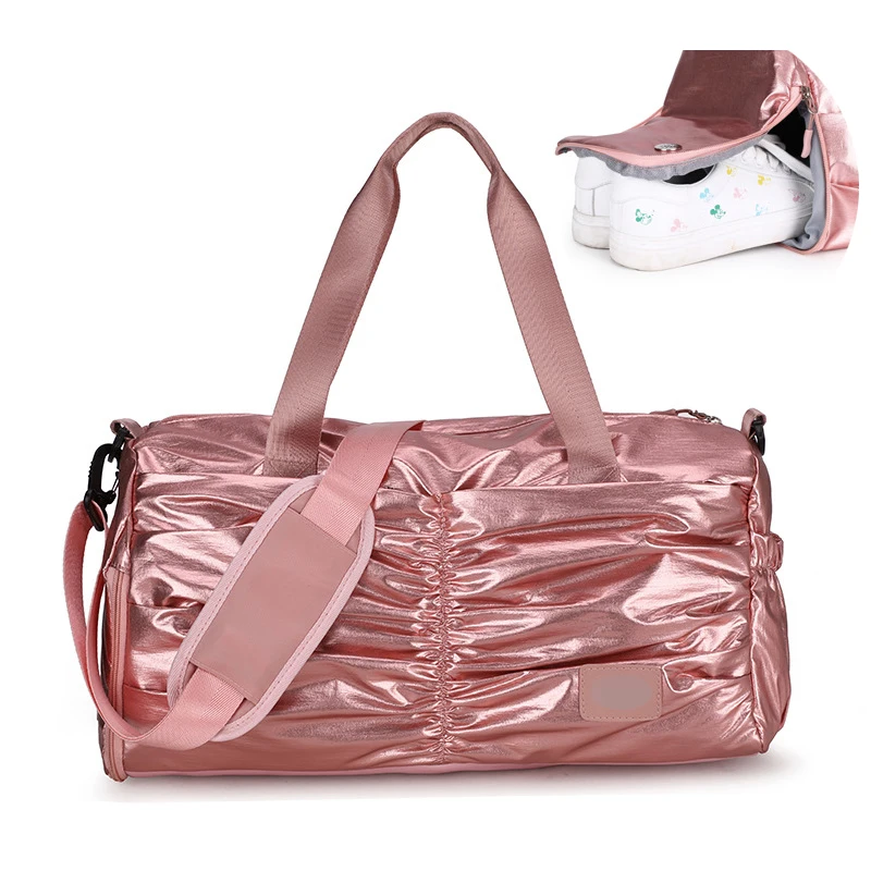 Women's Sport Bags Large Dry And Wet Separation Shoe Compartment Female Travel Bags Pink Duffle Bag Sport Bags For Women 2019
Women's Sport Bags Large Dry And Wet Separation Shoe Compartment Female Travel Bags Pink Duffle Bag Sport Bags For Women 2019
