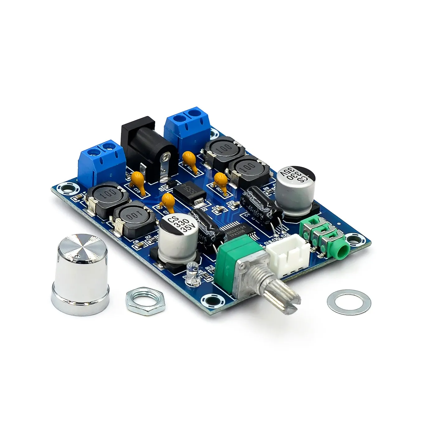TPA3118D2 Digital Audio Amplifier Board Dual Channel 45Wx2 Stereo HIFI Speaker Volume Control Sound Board High Power Subwoofer
TPA3118D2 Digital Audio Amplifier Board Dual Channel 45Wx2 Stereo HIFI Speaker Volume Control Sound Board High Power Subwoofer