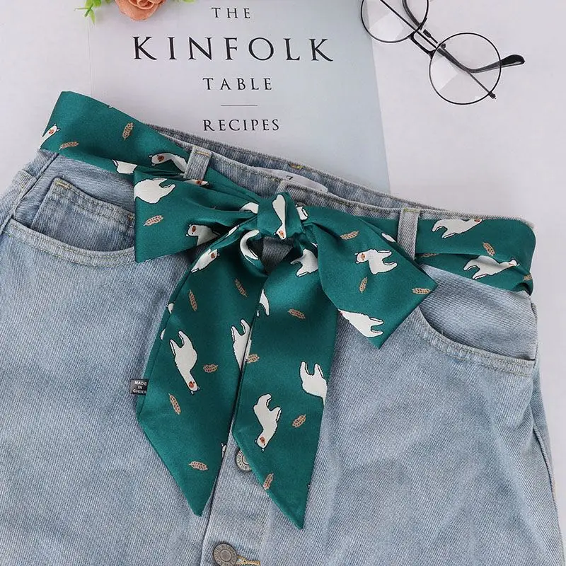 36 Styles Women Silk Printing Belts Casual Waist Strap Decorative Dress Wild Knotted Chiffon Girdle Waistband Fashion Bag Ribbon
36 Styles Women Silk Printing Belts Casual Waist Strap Decorative Dress Wild Knotted Chiffon Girdle Waistband Fashion Bag Ribbon