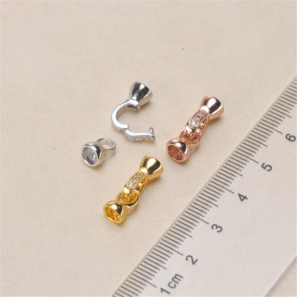 Jewelry Making Supplies High Quality Copper Zirconia Rhinestone Findings DIY Long Pearls Necklace Pendant Accessories Spacers
Jewelry Making Supplies High Quality Copper Zirconia Rhinestone Findings DIY Long Pearls Necklace Pendant Accessories Spacers