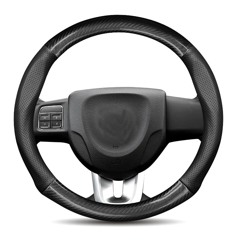 Car Steering Wheel Cover Carbon Fiber Cow Leathe 38cm Non-slip Protect Car Covers For Fiat 500 Grande Punto Ducato Panda Doblo
Car Steering Wheel Cover Carbon Fiber Cow Leathe 38cm Non-slip Protect Car Covers For Fiat 500 Grande Punto Ducato Panda Doblo