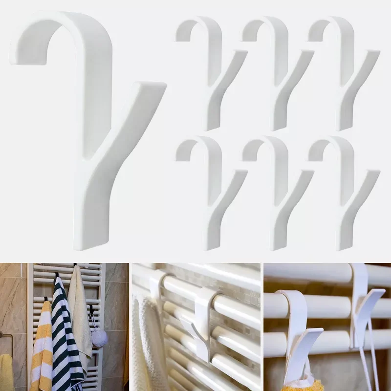 High Quality Hanger for Heated Towel Radiator Rail Bath Hook Holder Clothes Hanger Percha Plegable Scarf Hanger 6pcs White
High Quality Hanger for Heated Towel Radiator Rail Bath Hook Holder Clothes Hanger Percha Plegable Scarf Hanger 6pcs White