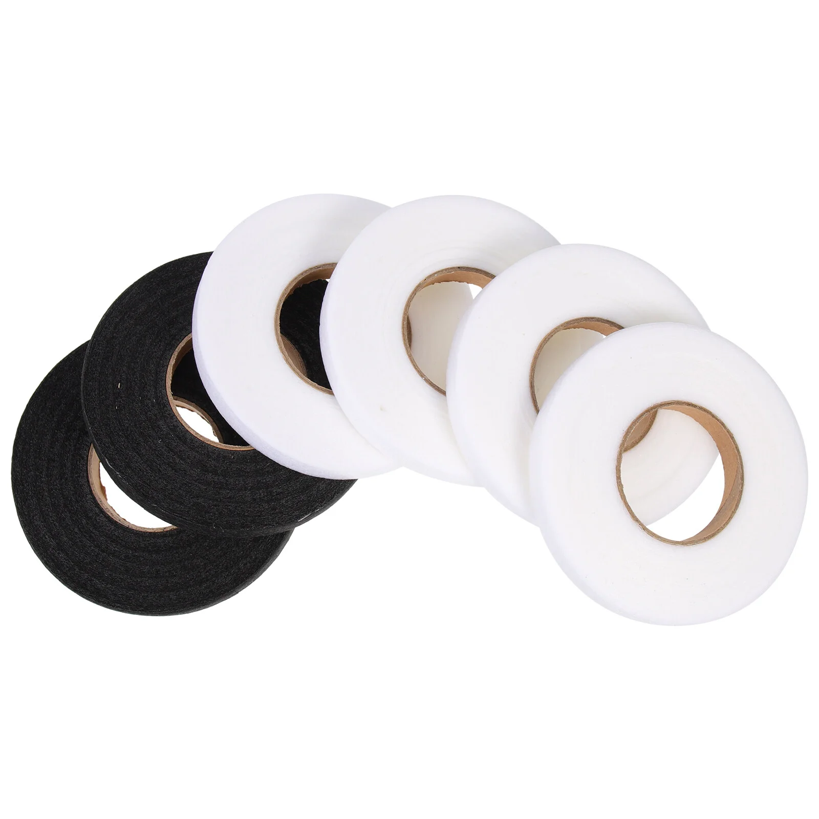 6 Rolls Double Sided Adhesive Tapes Clothing Adhesive Interlining Hemming Tape Strip Double-sided Sewing Fabric Seamless Tapes
6 Rolls Double Sided Adhesive Tapes Clothing Adhesive Interlining Hemming Tape Strip Double-sided Sewing Fabric Seamless Tapes