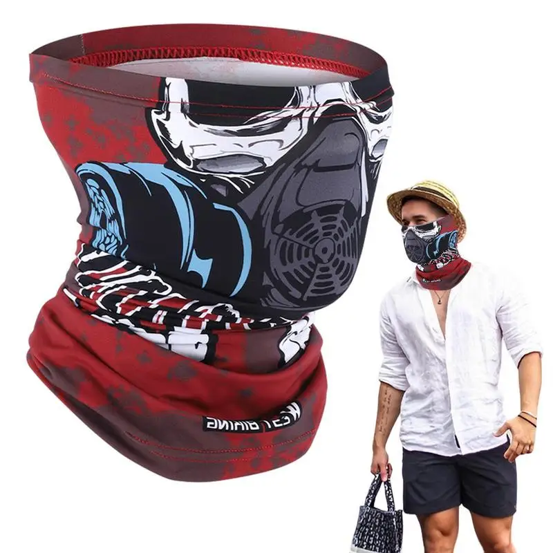 Sun UV Protection Face Masque Ice Silk Cooling Gaiters With Scary Printings Breathable Cooling Neck Scarf Ice Silk Face Shield 
Sun UV Protection Face Masque Ice Silk Cooling Gaiters With Scary Printings Breathable Cooling Neck Scarf Ice Silk Face Shield