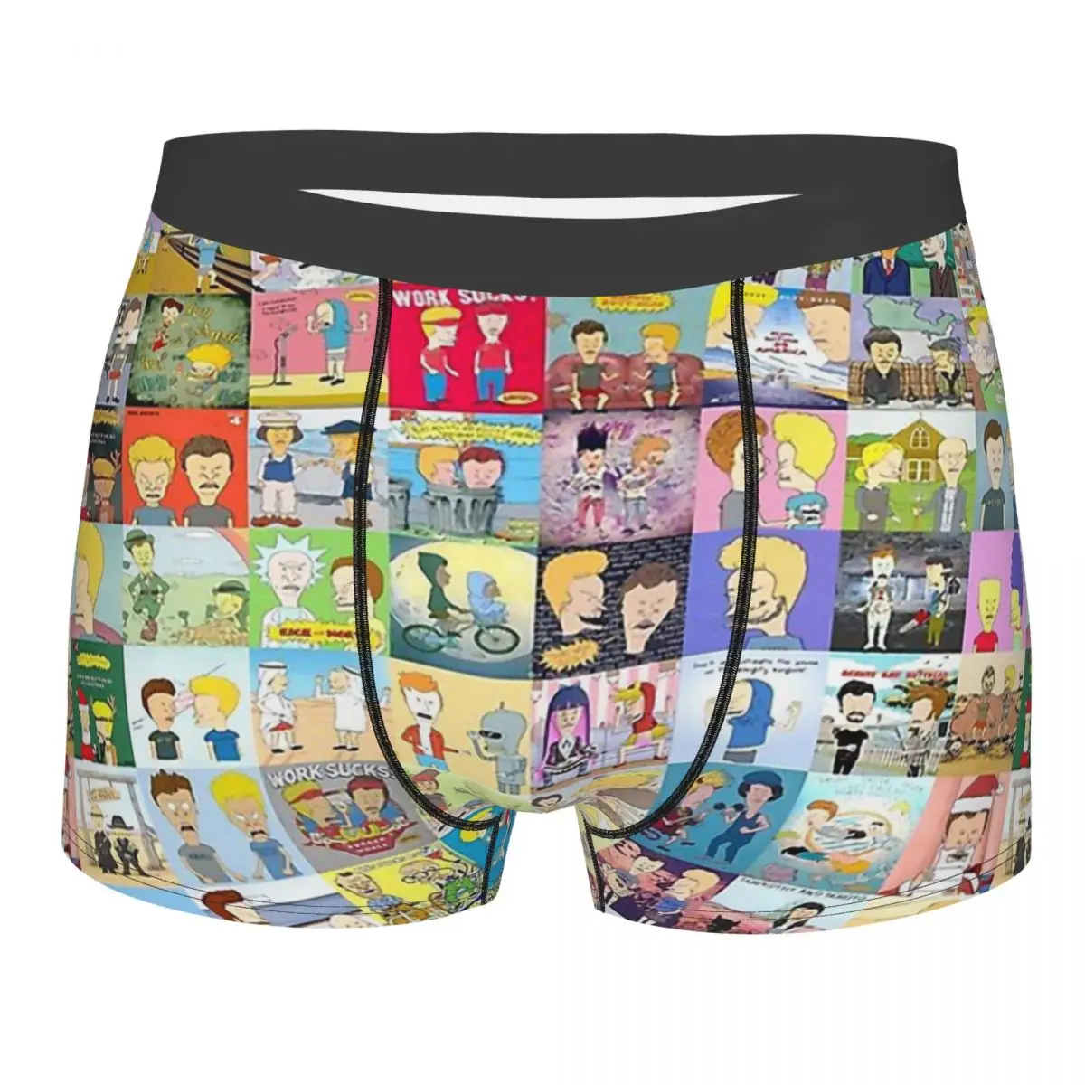 

All Moments Beavis and Butt Head TV Underpants Homme Panties Man Underwear Sexy Shorts Boxer Briefs